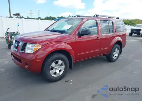 2006 Nissan Pathfinder S from USA, damaged, VIN 5N1AR18U46C665347